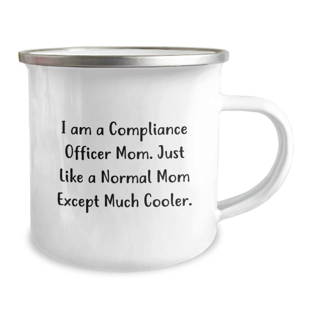 Cool Compliance Officer Camping Mug for Friends Birthday Gift - Image 2