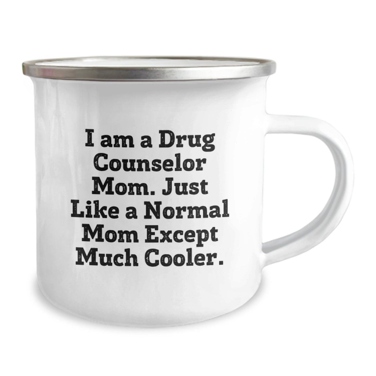 Drug Counselor Novelty Camping Mug for Friends Fun Birthday Gift - Image 2