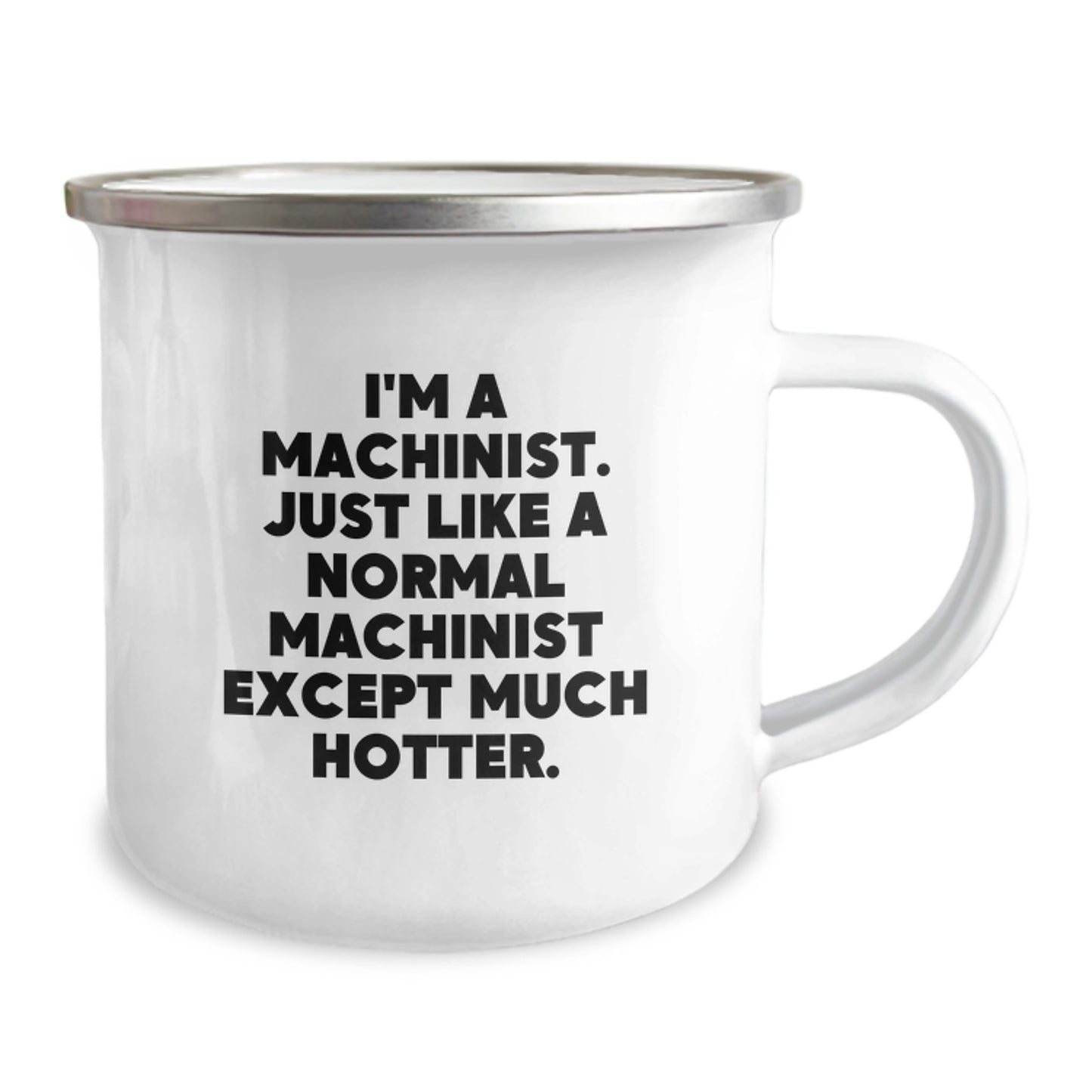 Personalized Machinist Camping Mug - Funny Gift for Machinist Dad, Husband, or Friend on Father's Day - Image 2