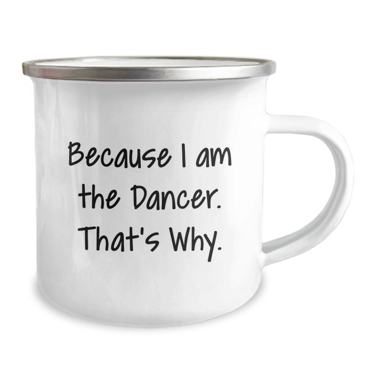 Dancer Camping Mug Gift for Him - Inspiring Quote Keepsake - Image 2