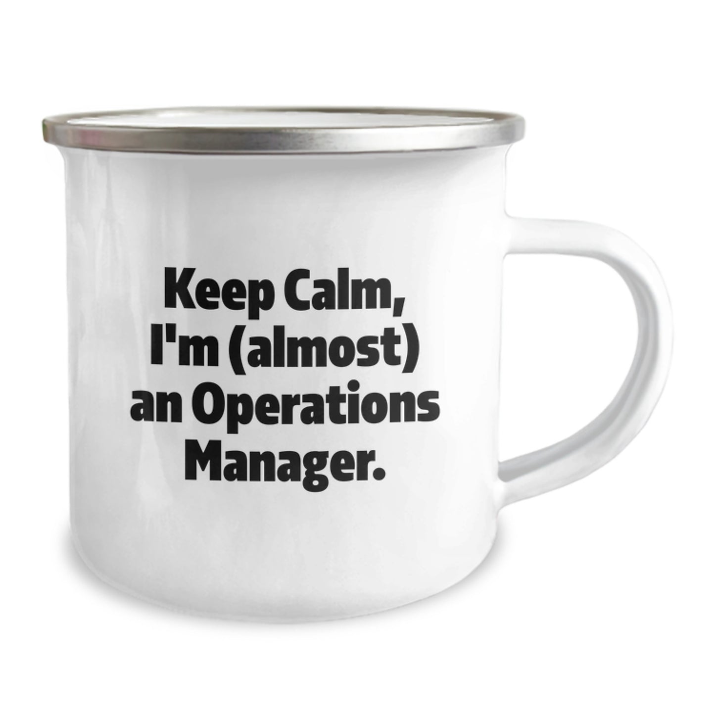Operations Manager Keepsake Camping Mug for Him Birthday Gift - Image 2