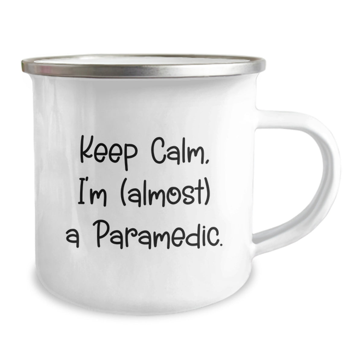 Christmas Gift for Her Keep Calm Paramedic Camping Mug Present - Image 2
