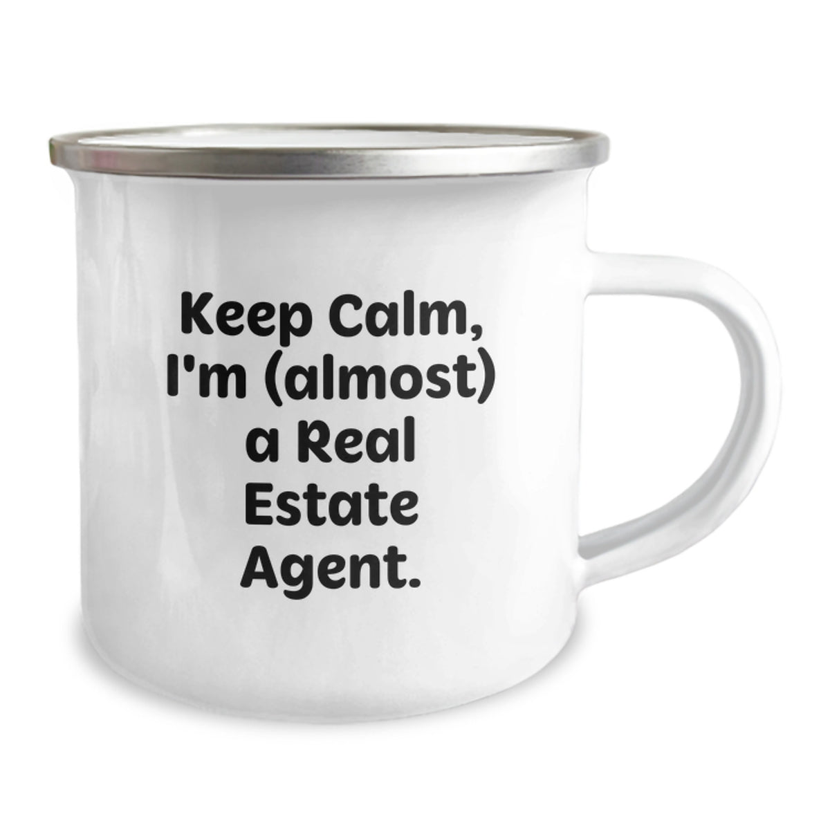 Real Estate Agent Gift for Him - Keep Calm, I'm (Almost) A Real Estate - Image 2