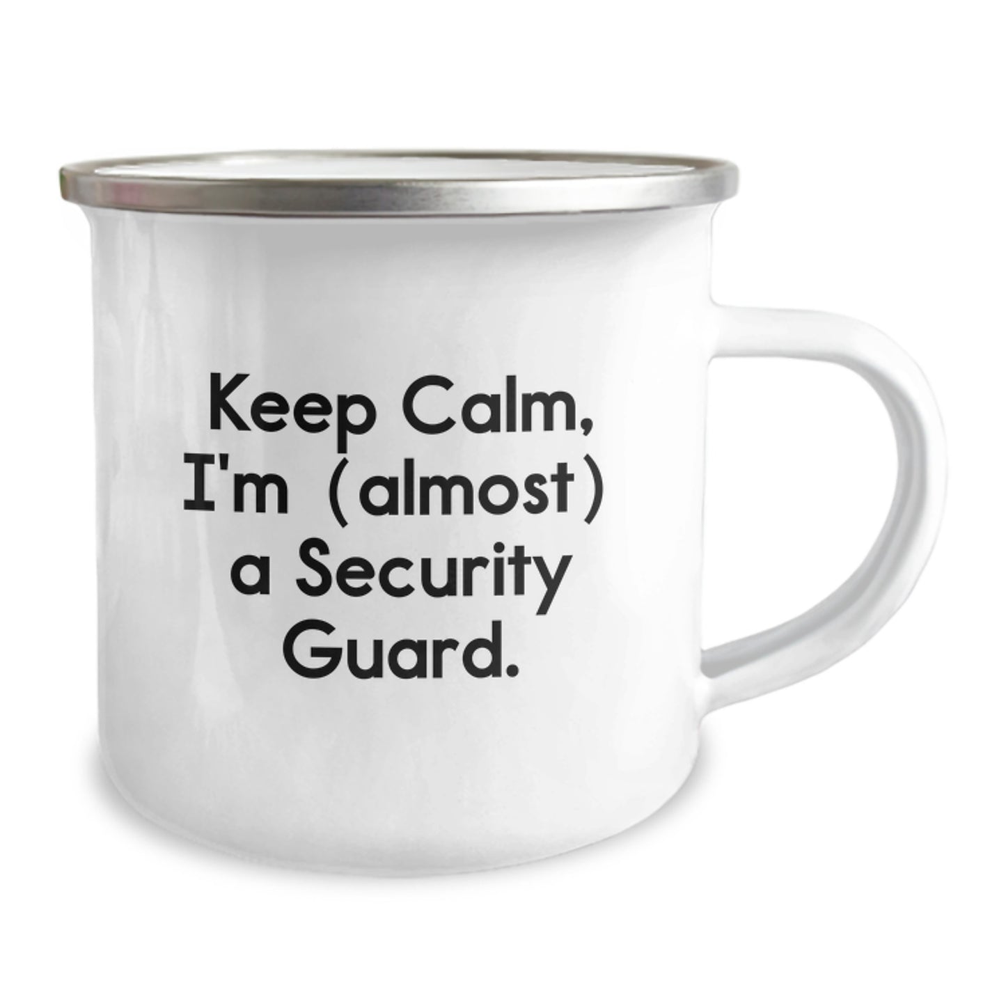 Funny Security Guard Gifts from Friends to Keep Calm I'm almost a Security Guard, Birthday Unique Gifts for Security Guard Men - Image 2