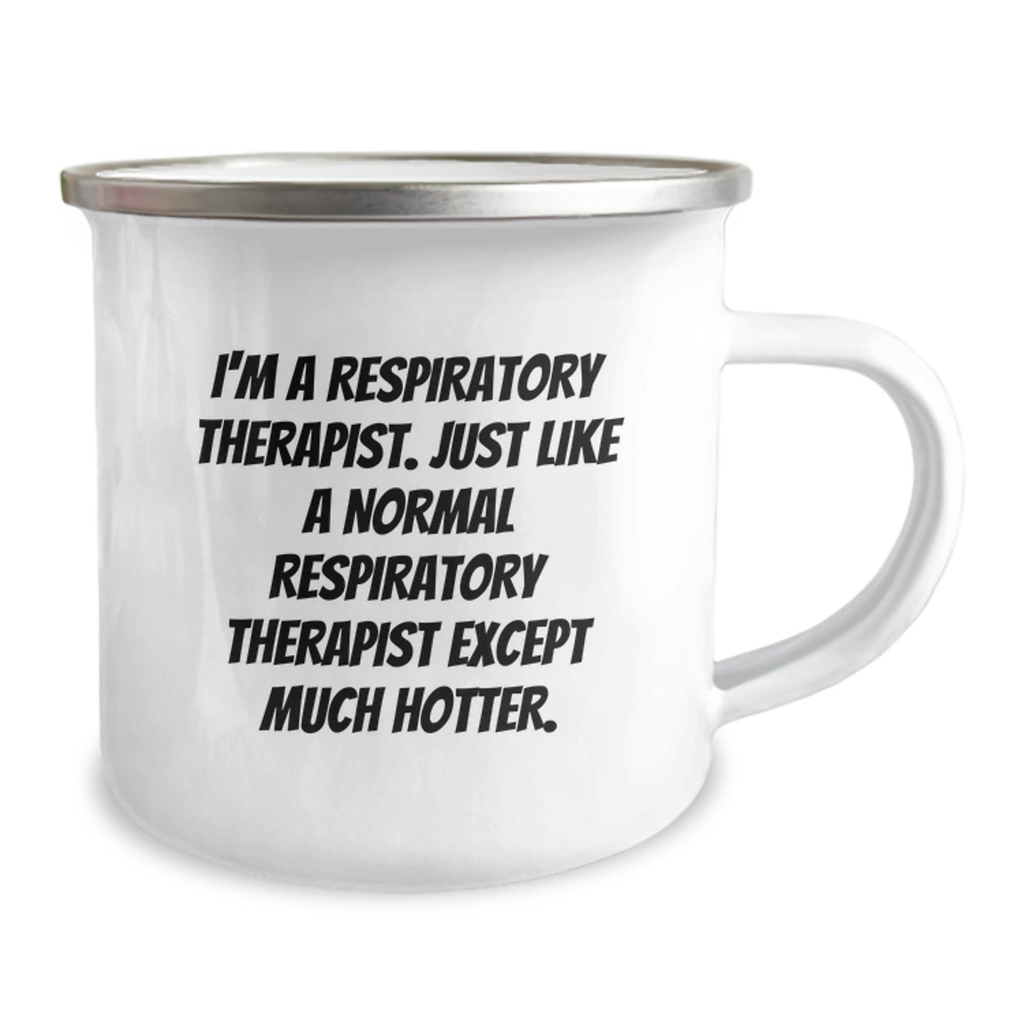 Respiratory Therapist Gifts, Funny Quote Mug, Gifts from Friends for Respiratory Therapist, Hot Camping Mug for Birthday - Image 2