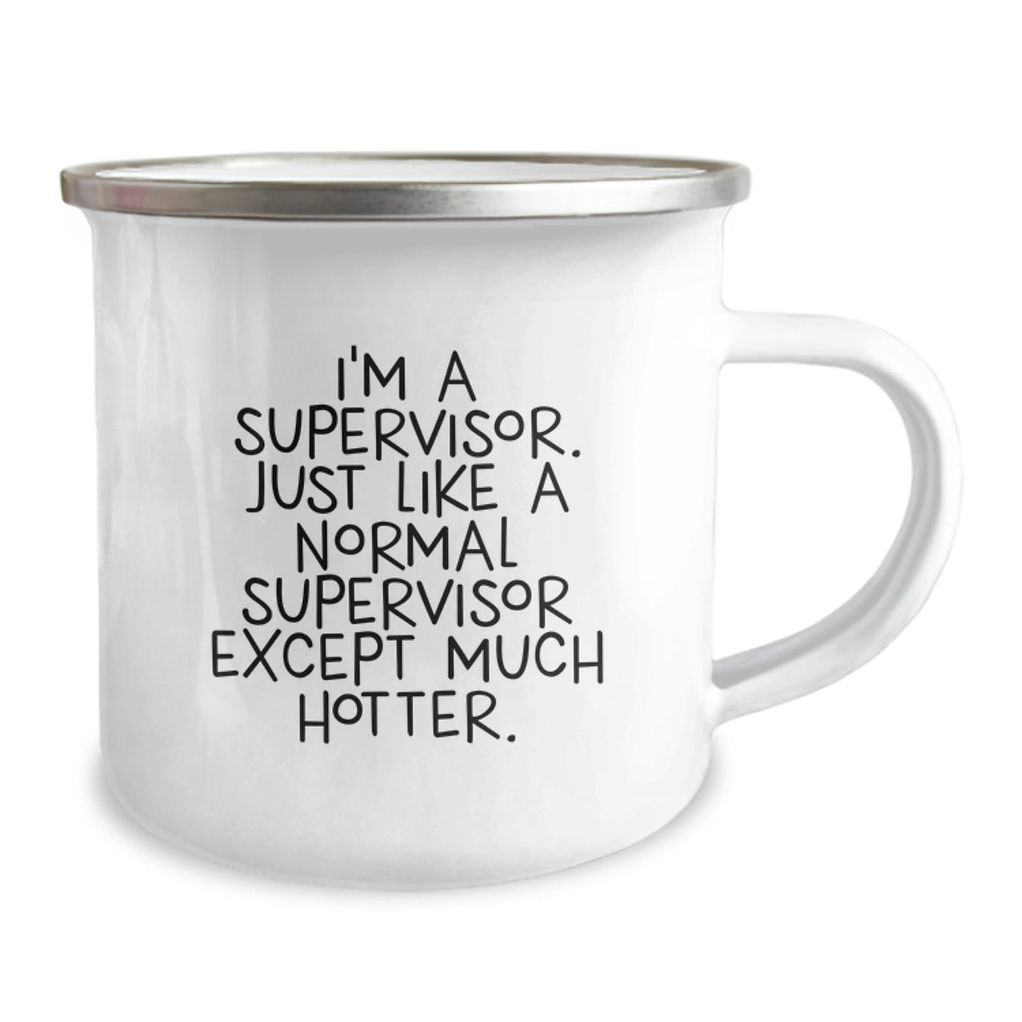 Humorous Supervisor Gifts for Christmas - Funny Supervisor Mug for Coworkers, Friends, or Family, Great Camping Mug with Quote - Image 2