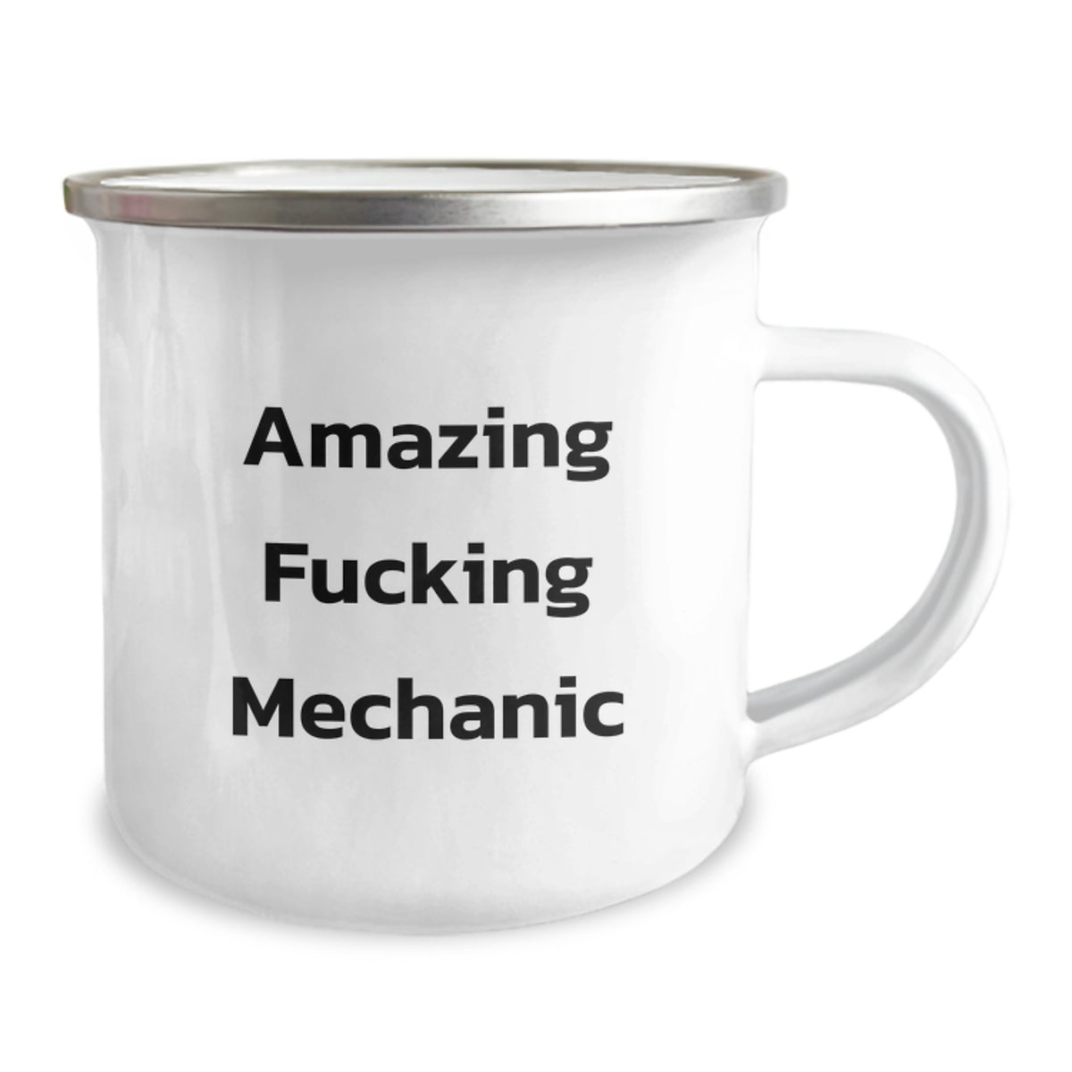 Mechanic Gift for Him - Amazing Fucking Mechanic Camping Mug Keepsake - Image 2