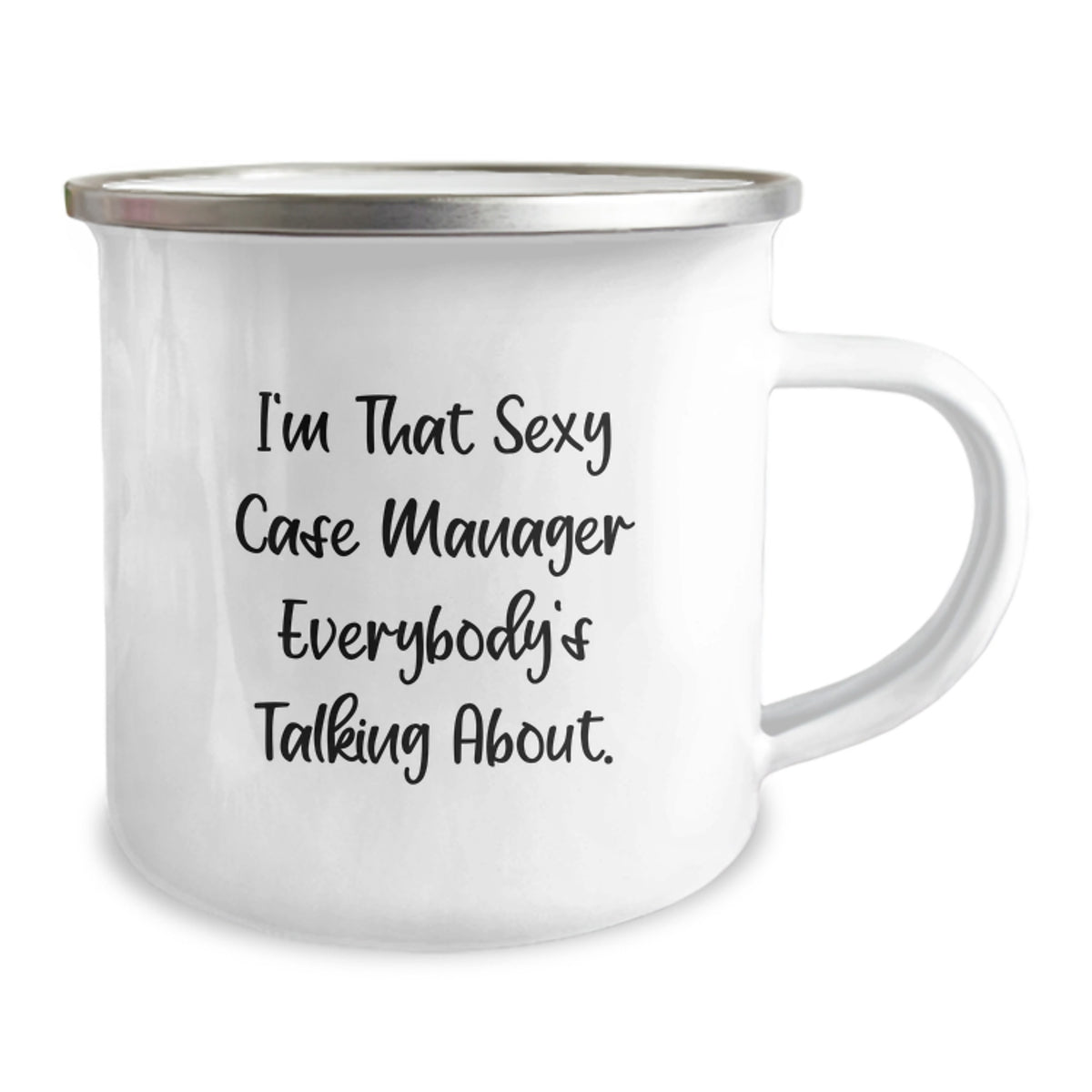 Case Manager Gift for Him A Playful Keepsake Camping Mug - Image 2