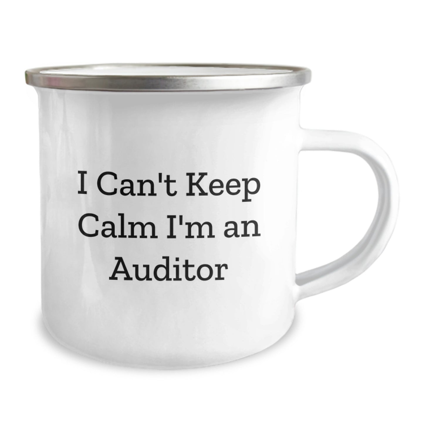 Funny Auditor Gifts for Men, I Can't Keep Calm I'm An Auditor Christmas Unique Mugs for Friends, Camping Mug for Auditor Enthusiasts - Image 2