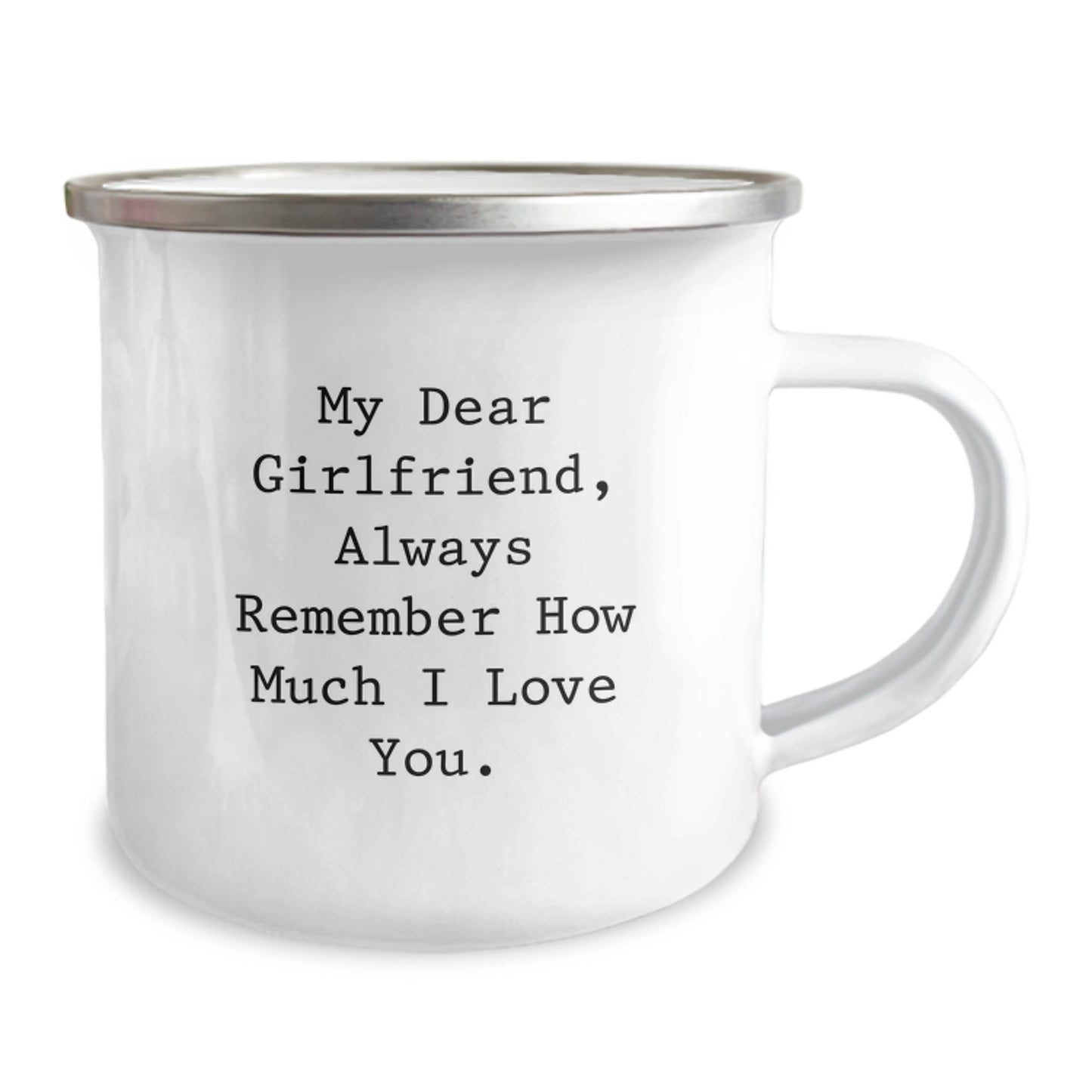 Funny Sweetheart Gifts, My Dear Sweetheart Always Remember, Birthday Camping Mug for Her - Image 2