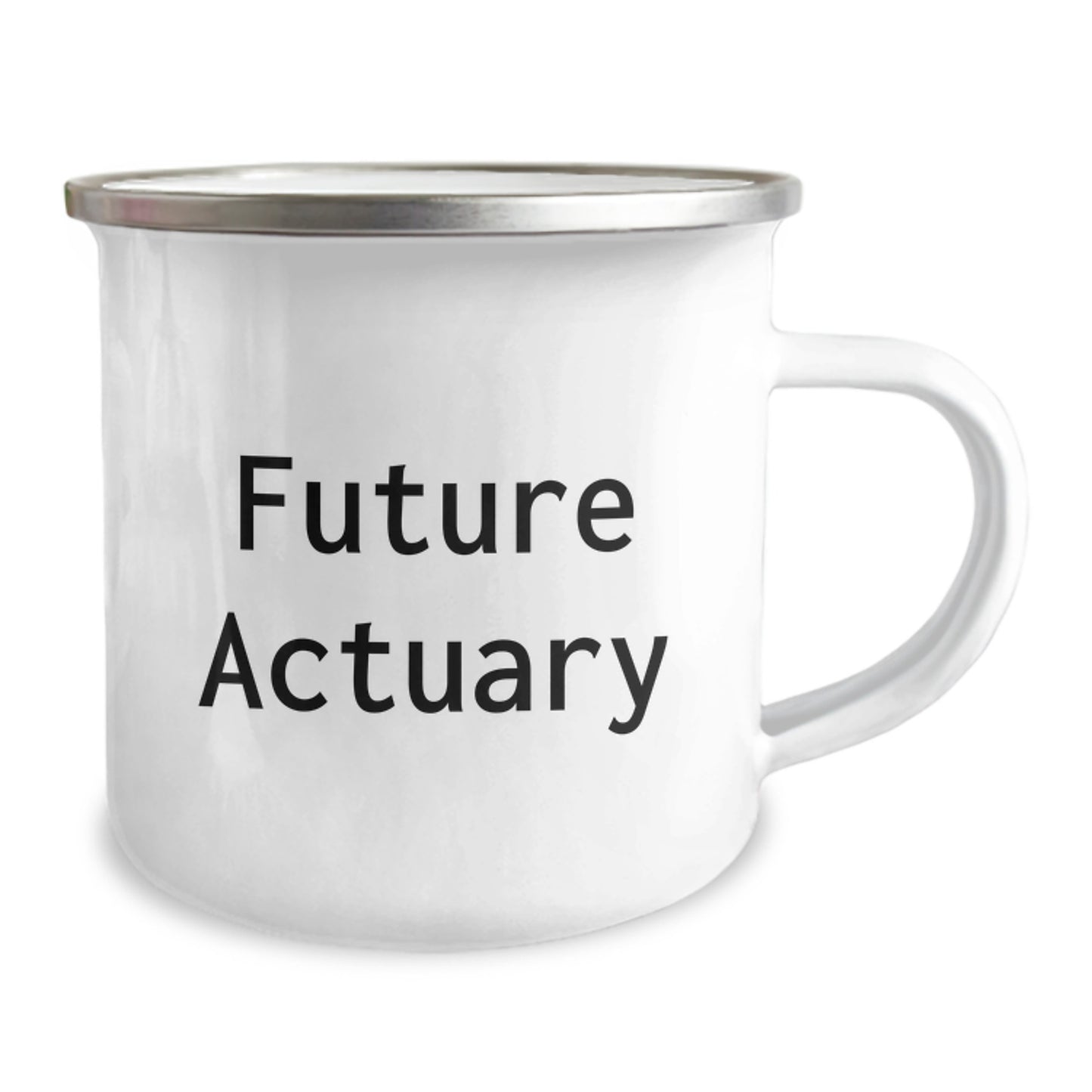 Funny Actuary Gifts for Him, Future Actuary Enthusiast Camping Mug, Birthday Unique Gifts from Friends to Colleagues, Inspirational Quote Mug - Image 2