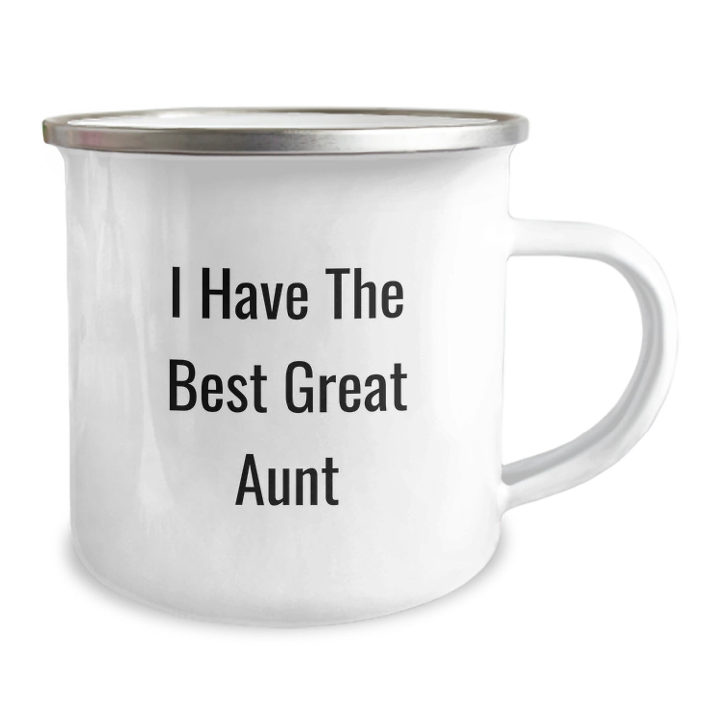 Funny Quotes Gifts from Men to Aunt Great Camping Mug, I Have The Best Aunt Camping Mug Valentine's Unique Gifts - Image 2