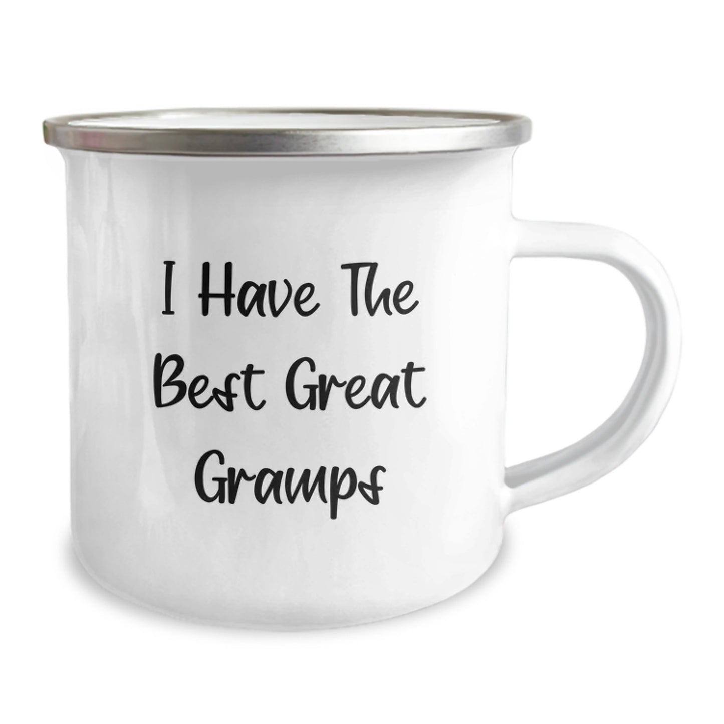 Gifts from Men for Great Gramps Camping Mug, Funny Quote 'I Have The Best Gramps', Perfect Father's Day Unique - Image 2
