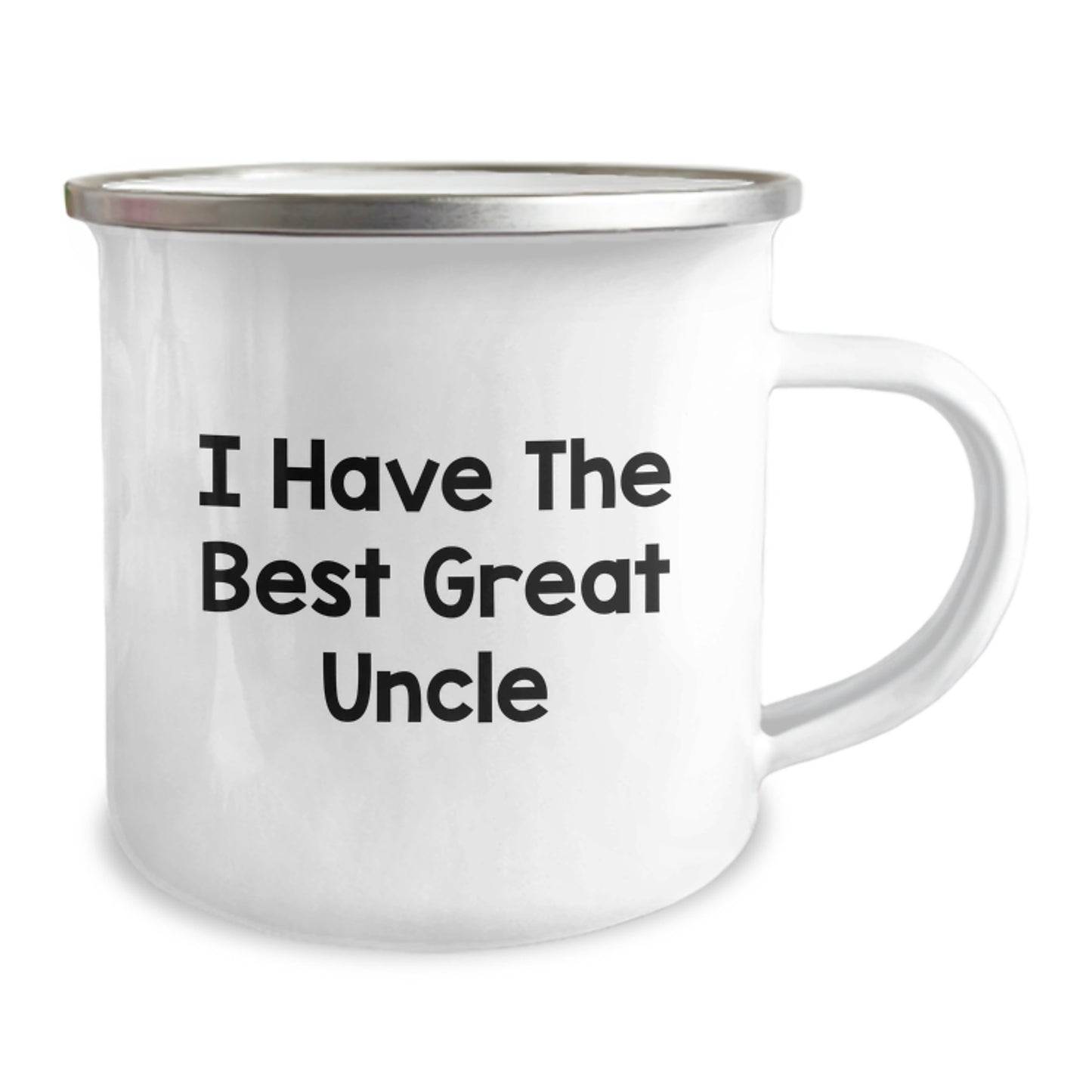 Unique Gifts from Men for Uncle on Valentine's - Camping Mug with Funny Quote 'I Have The Best Uncle' - Image 2