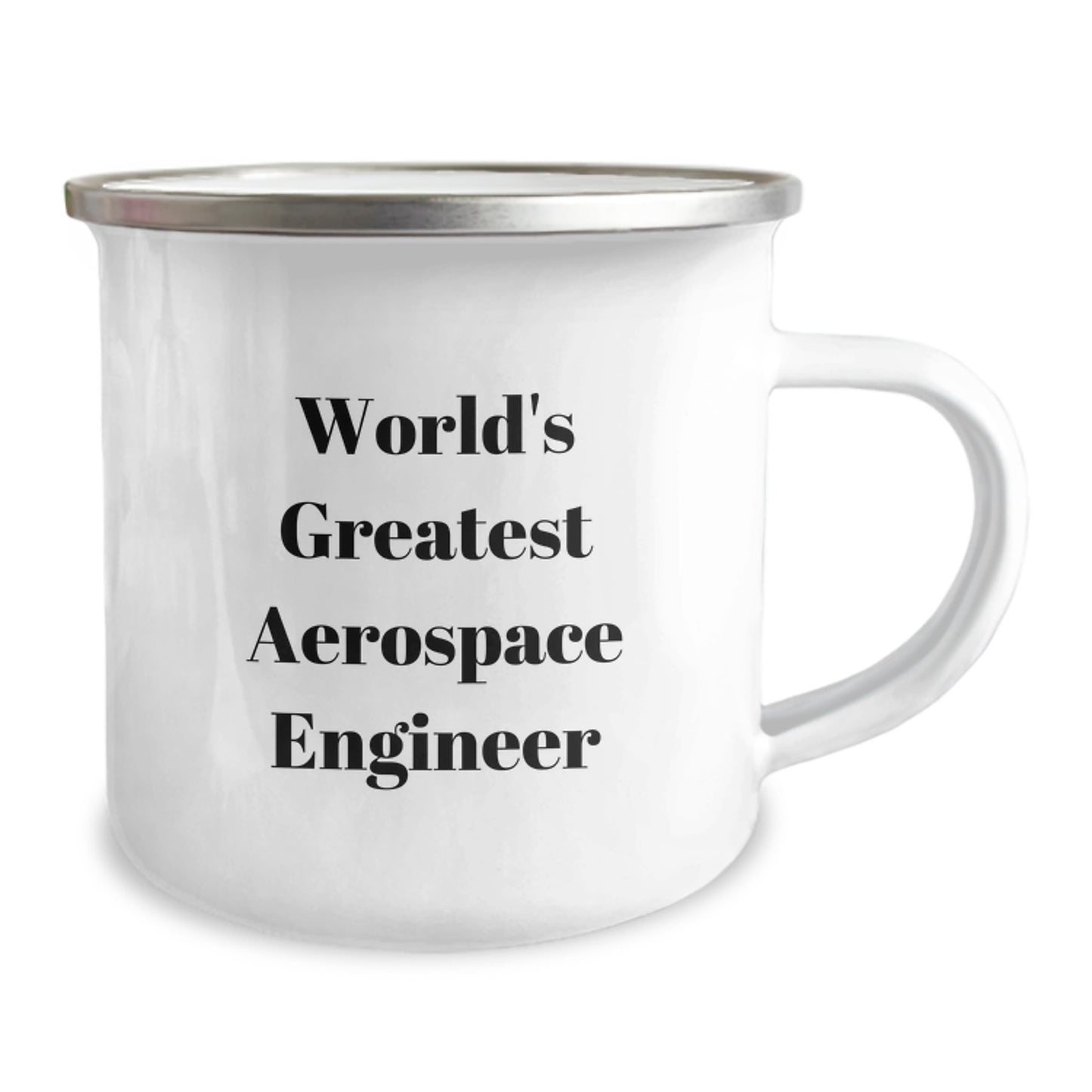 Funny Aerospace Engineer Gifts from Friends, Unique Valentine's Unique Gifts for Aerospace Engineer, Funny World's Greatest Aerospace Engineer Camping Mug - Image 2