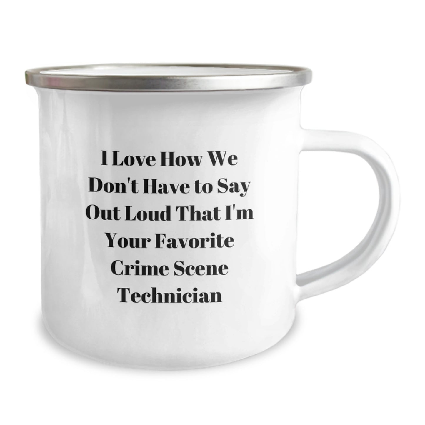 Funny Gifts for Crime Scene Technician Friends - Crime Scene Technician Humor Camping Mug - Gifts from Men to Women - Christmas Unique Gifts - Image 2