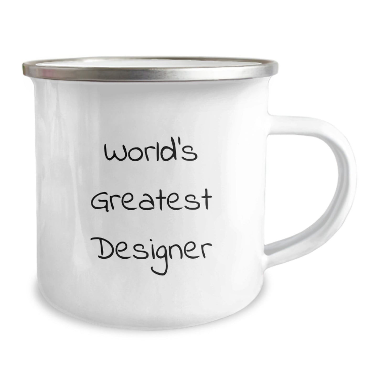 Funny World's Greatest Designer Gifts for Men - Camping Mug, Unique Father's Day Present from Family - Image 2