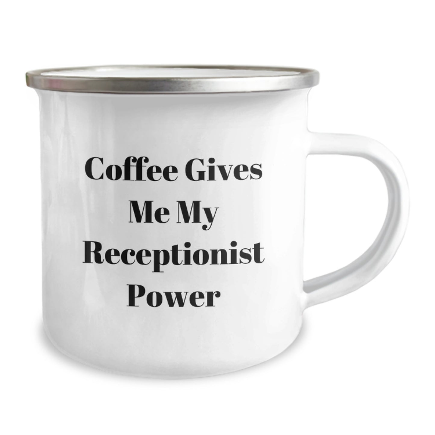 Funny Coffee Lovers Gifts from Men to Receptionist Friends on Valentine's Unique Camping Mugs - Image 2