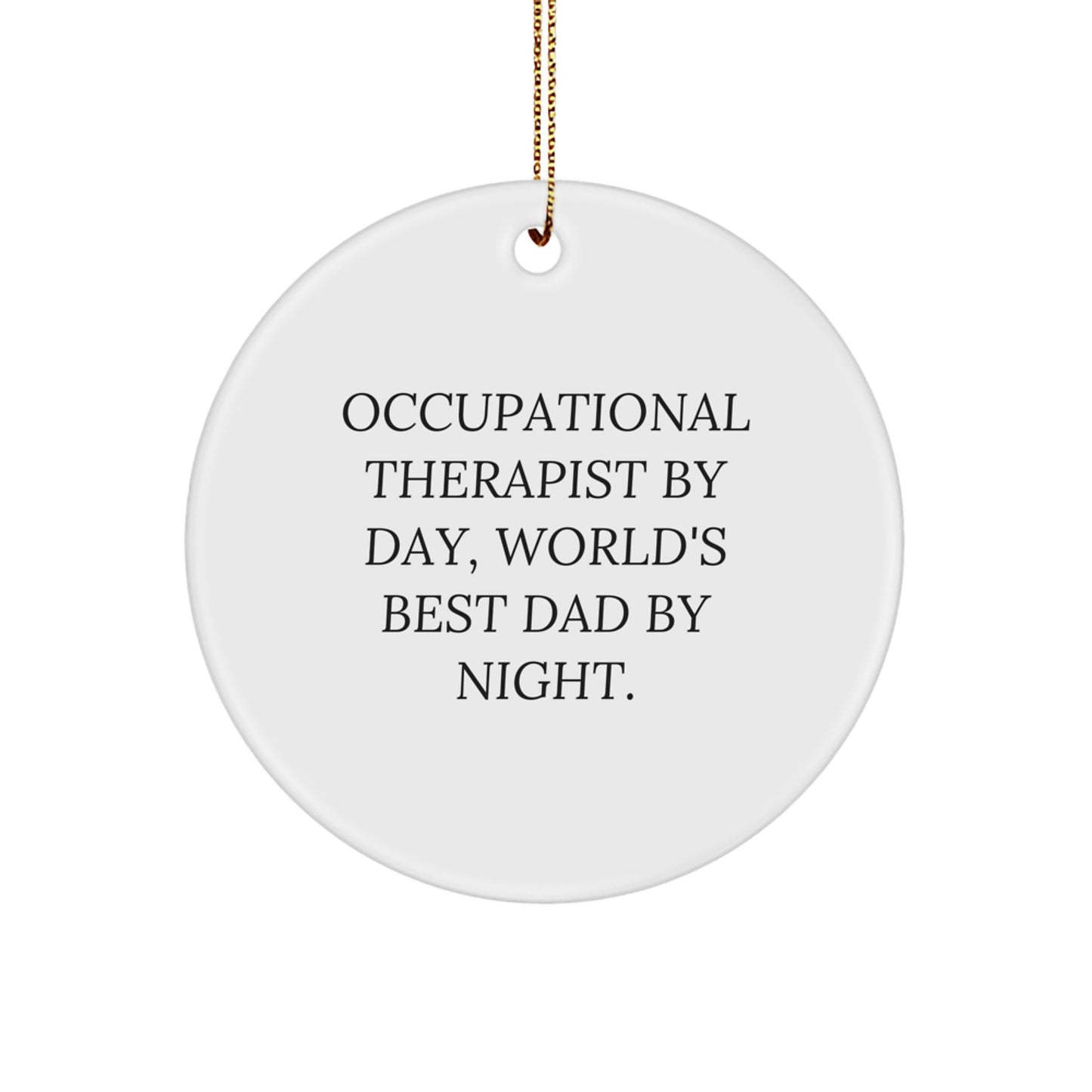 Christmas Ornament Gift Occupational Therapist for Family - Treasure - Image 1