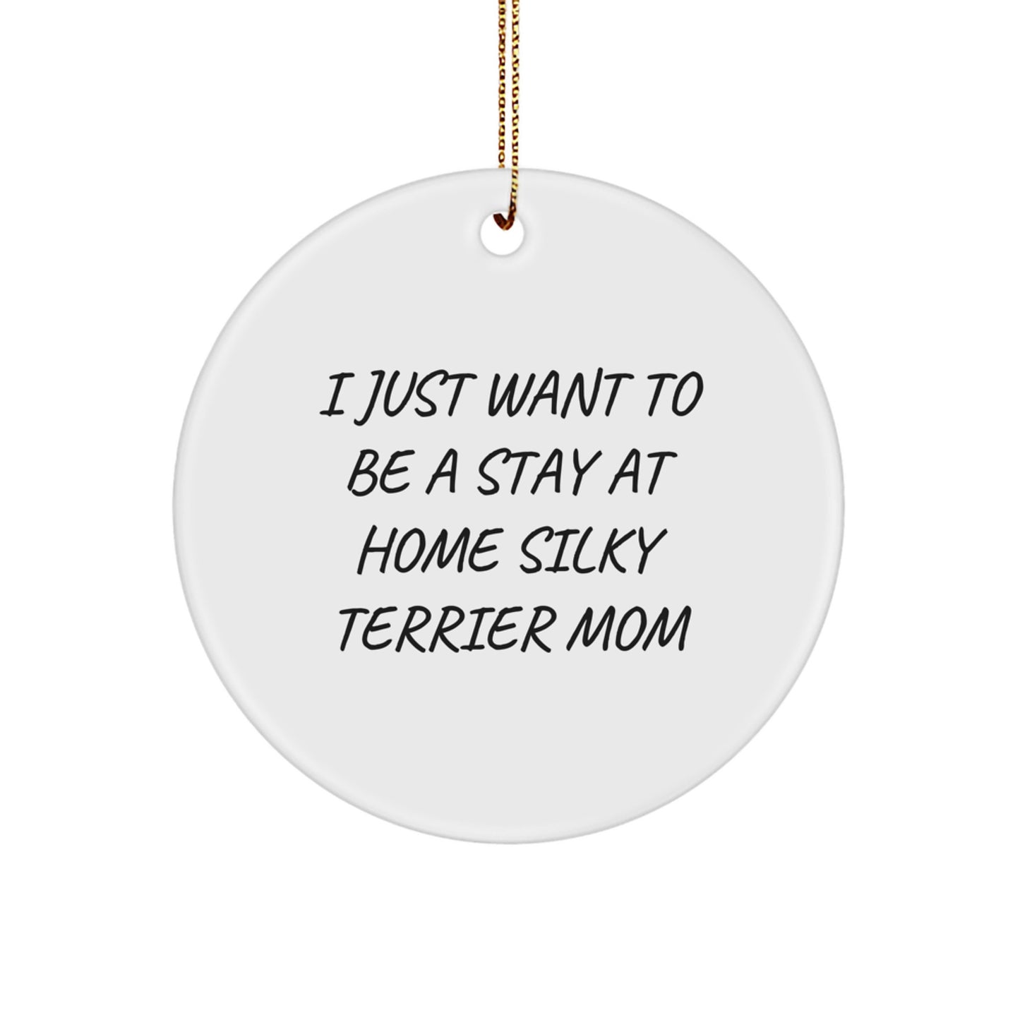 Funny Silky Terrier Dog Gifts for Christmas - Gifts from Friends to Family - Image 1