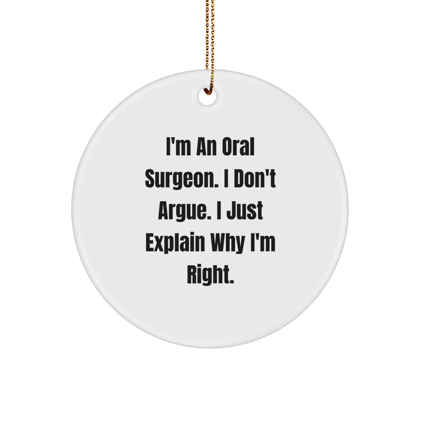 Funny Oral Surgeon Gifts from Friends and Family for Oral Surgeon Christmas Unique - Image 1