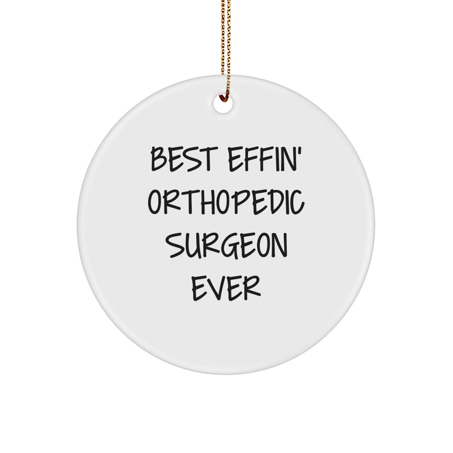 Orthopedic Surgeon Keepsake Christmas Ornament for Him Gift - Image 1