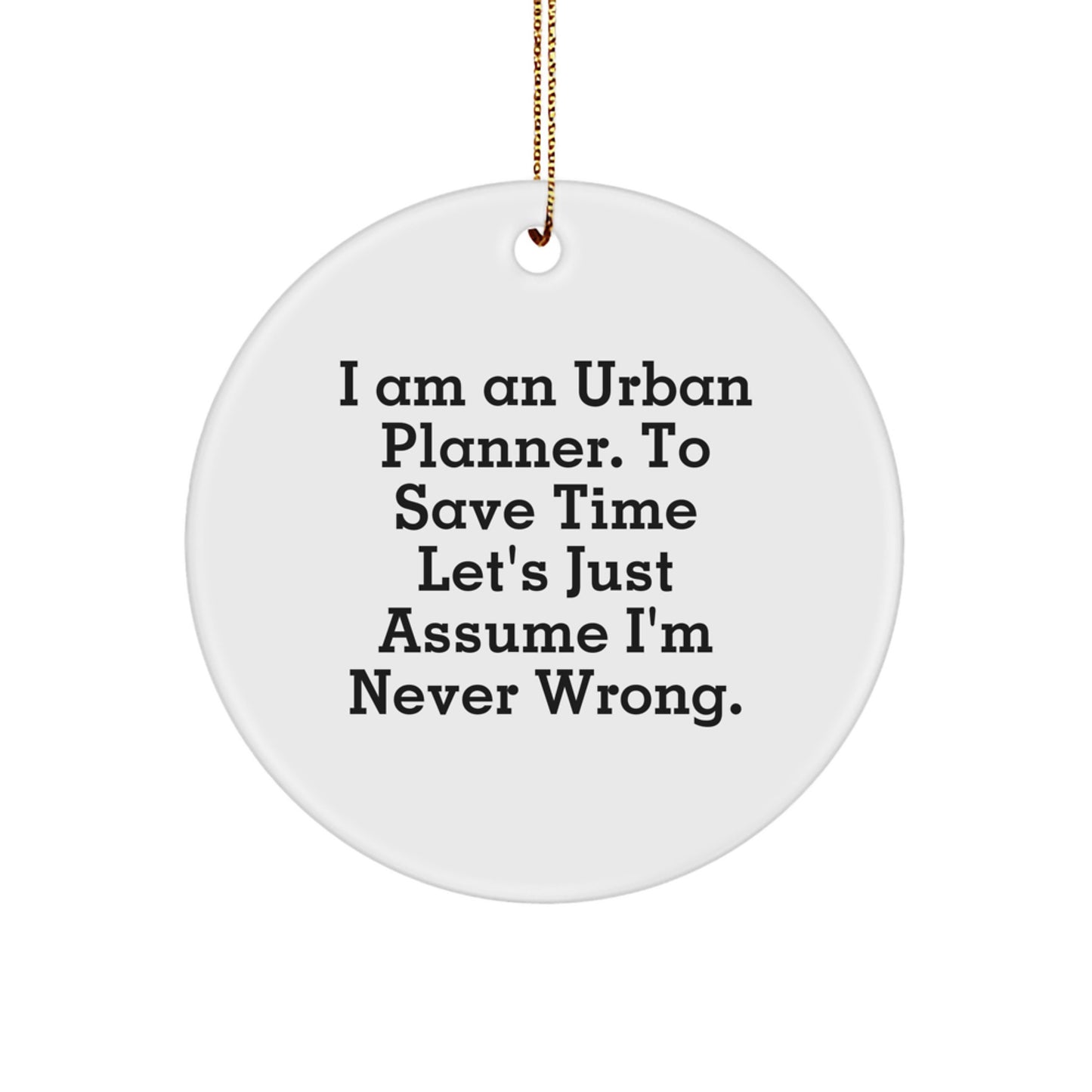 Funny Urban Planner Christmas Unique Gifts from Friends to Family - Image 1