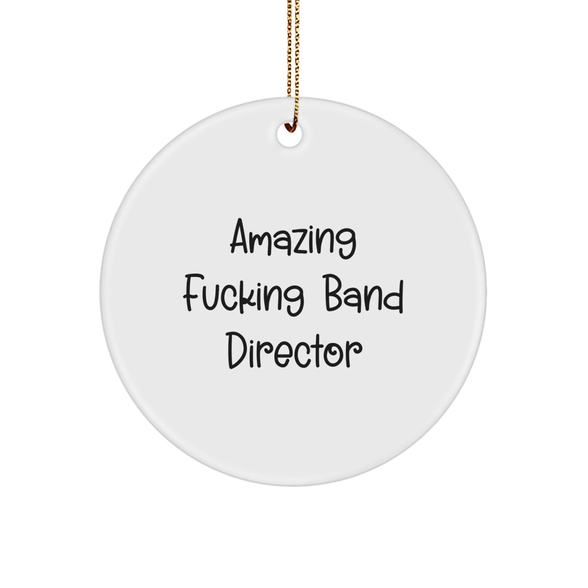 Christmas Ornament Gift for Kids Favorite Band Director - Amazing - Image 1
