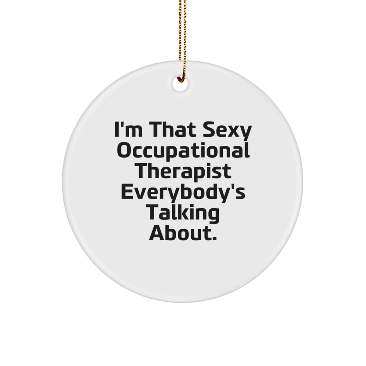 Favorite Occupational Therapist Christmas Ornament for Kids Gift - Image 1