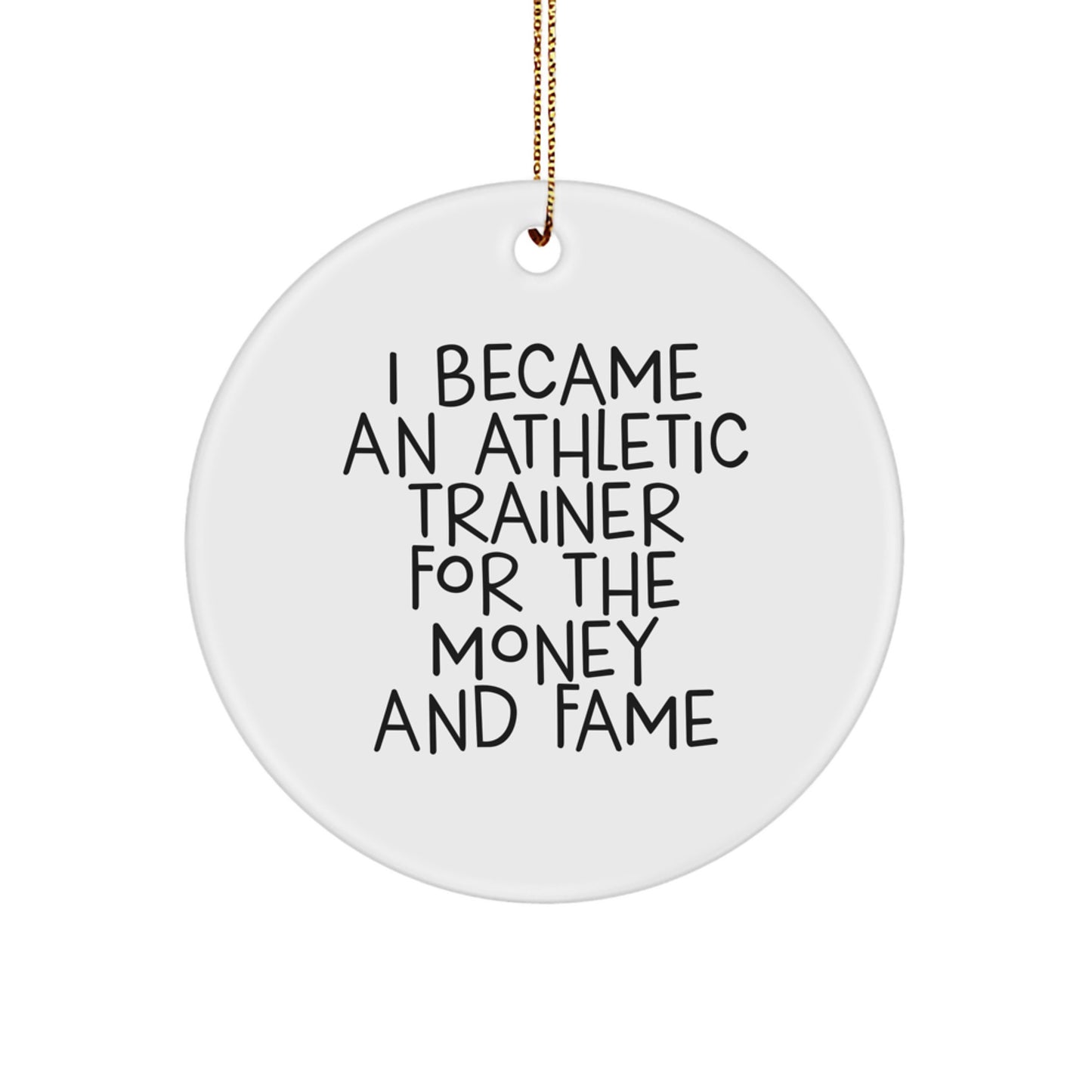 Funny Athletic Trainer Christmas Unique Gifts from Friends for Men - Image 1