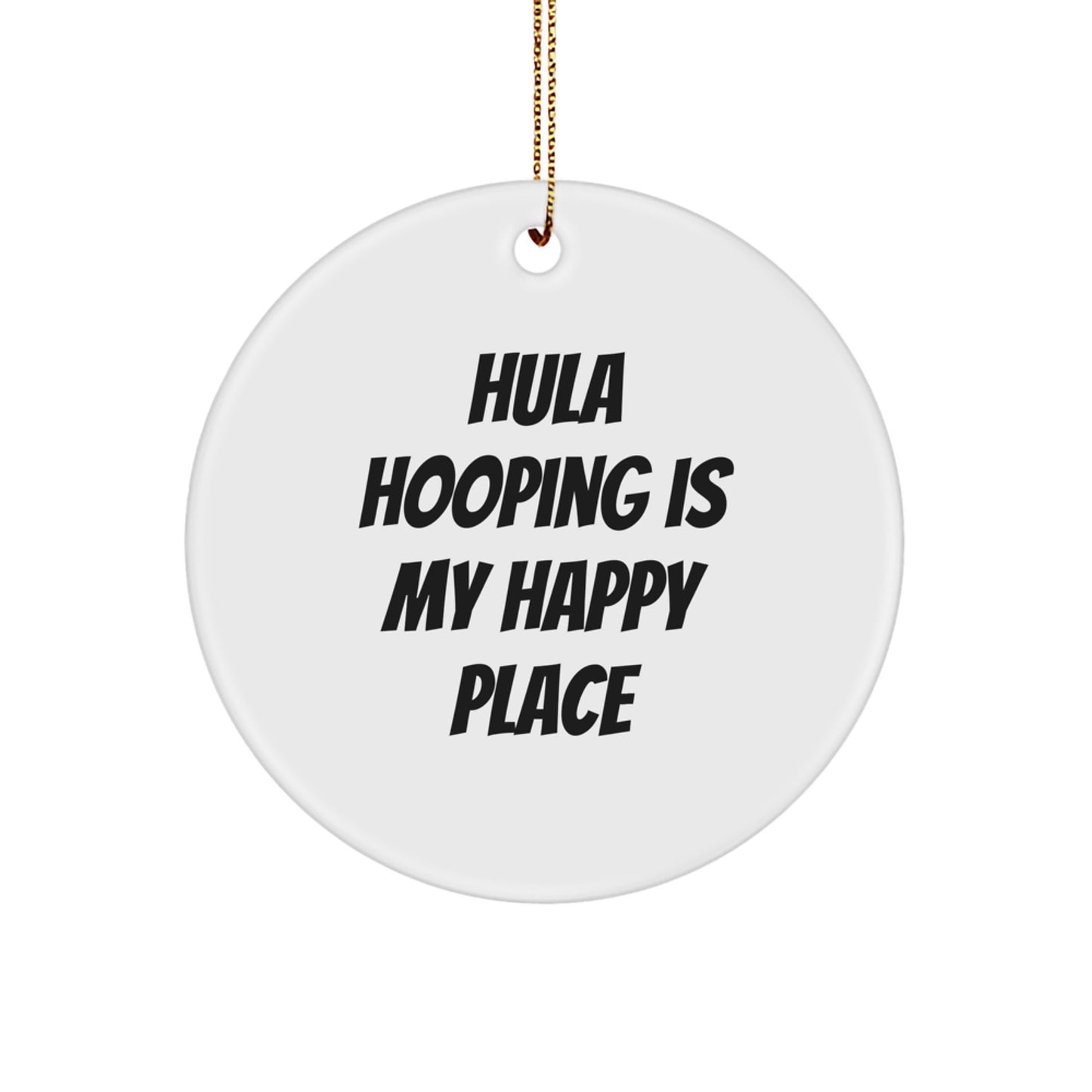 Hula Hooping Merry Christmas Unique Gifts for Hula Hooping Lovers from Friends - Image 1