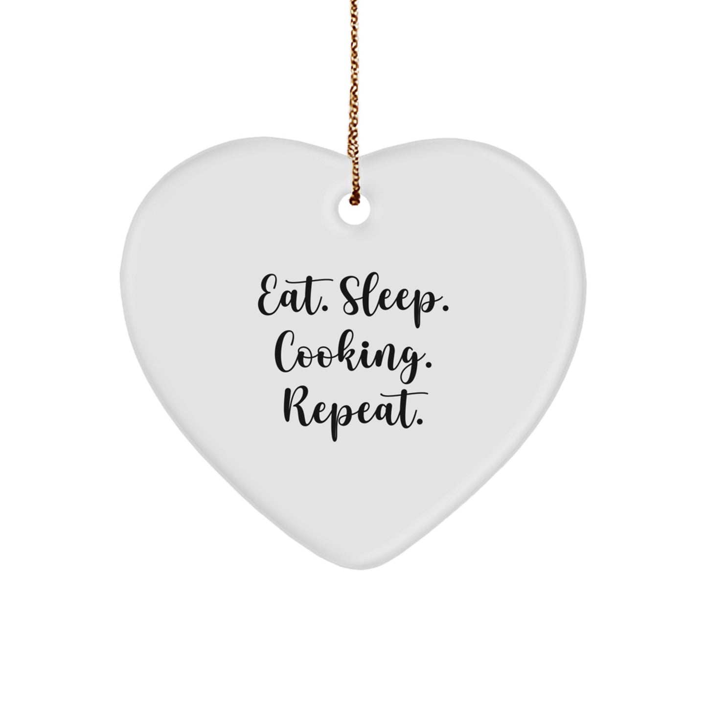Funny Cooking Heart Ornament Gifts from Friends and Family for Christmas - Image 1