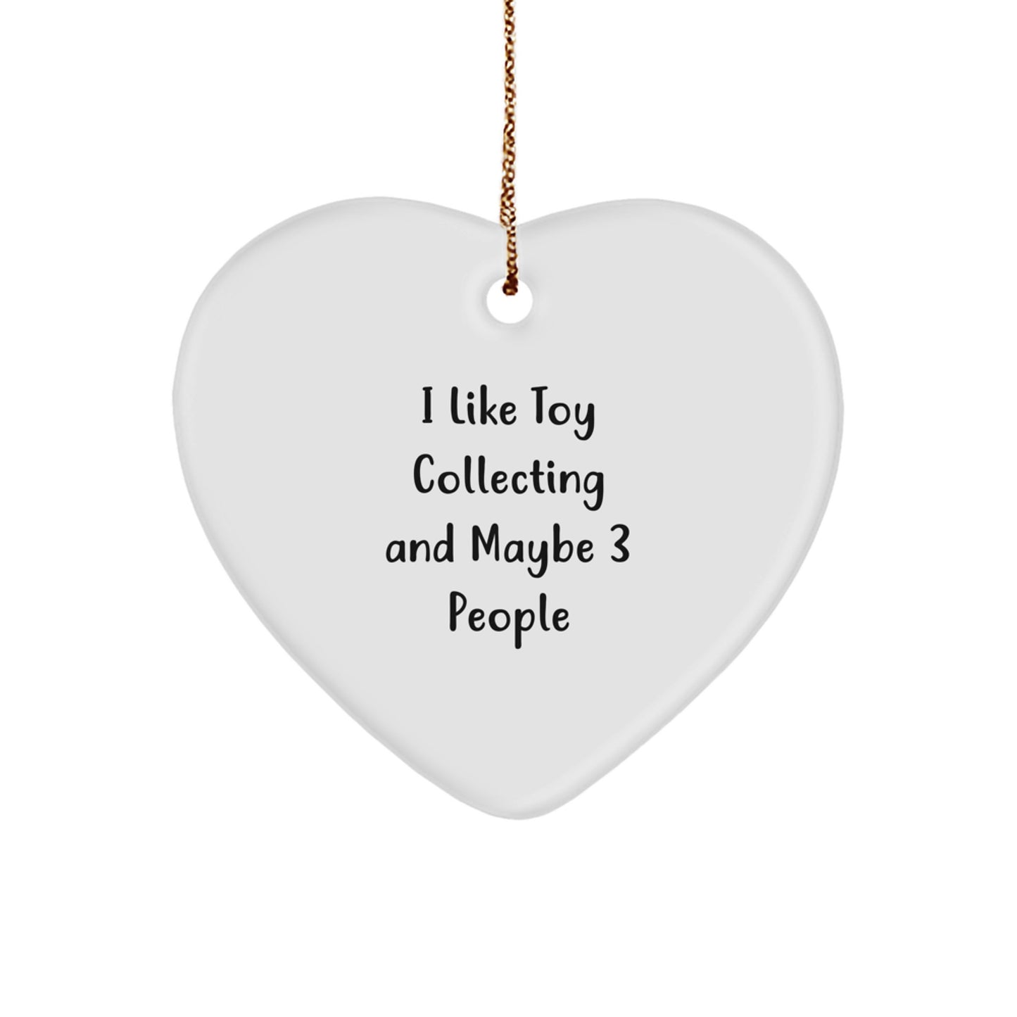 Funny Toy Collecting Heart Ornaments Gifts from Men to Friends for Christmas - Image 1