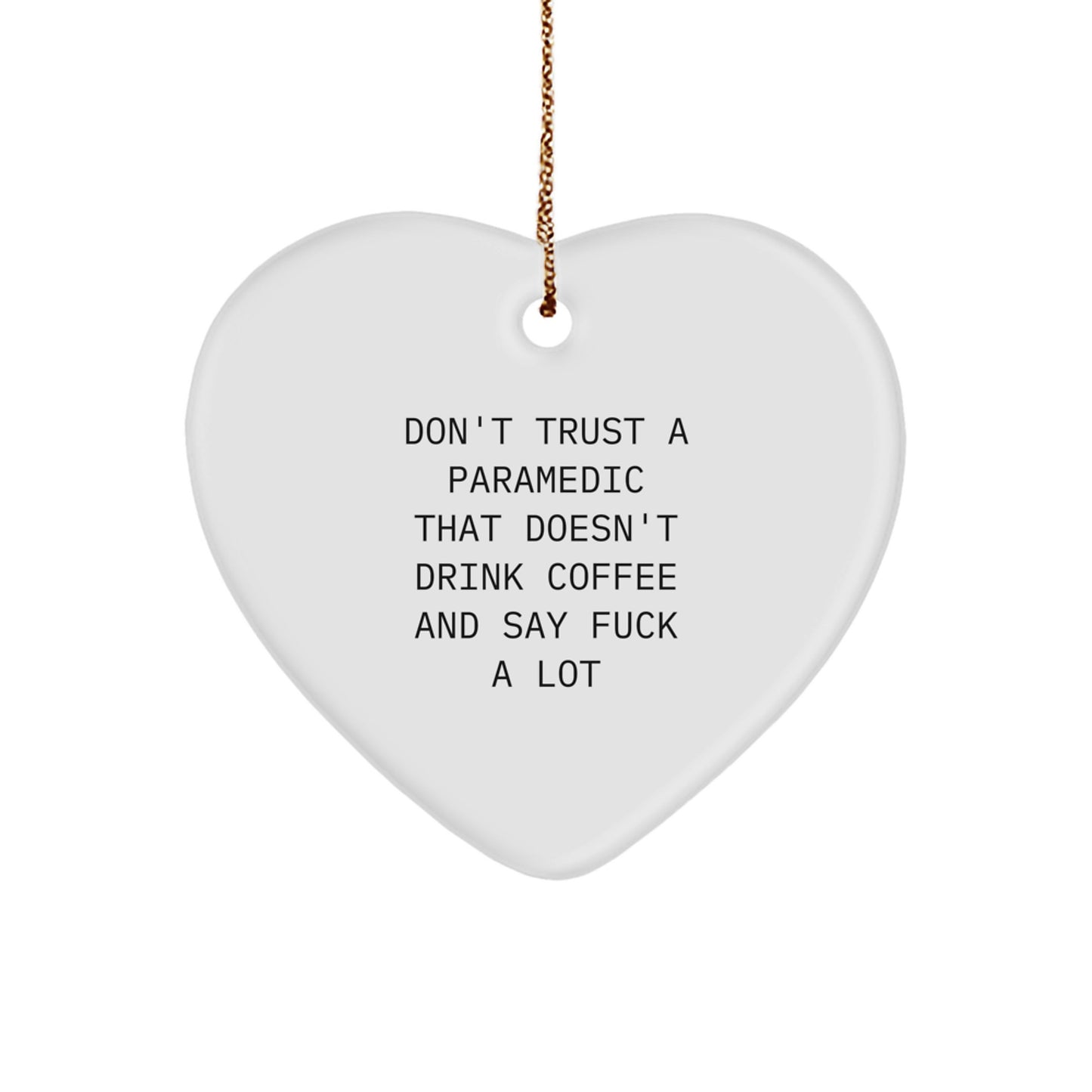 Funny Rescue Worker Gifts from Men to Rescue Worker Friends, Christmas Unique Rescue Worker Ornaments - Image 1
