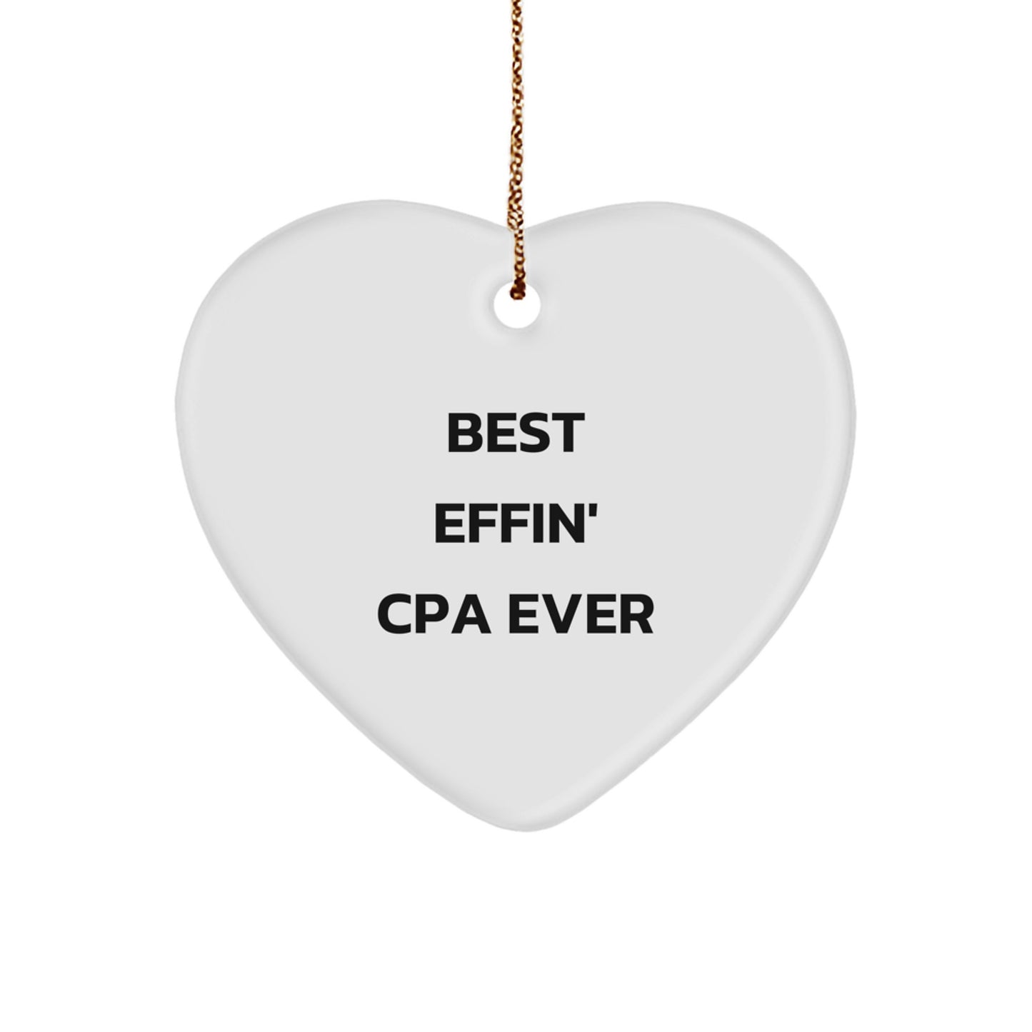 Cpa Keepsake Christmas Ornament for Him Gift – Holiday Tree Treasure - Image 1