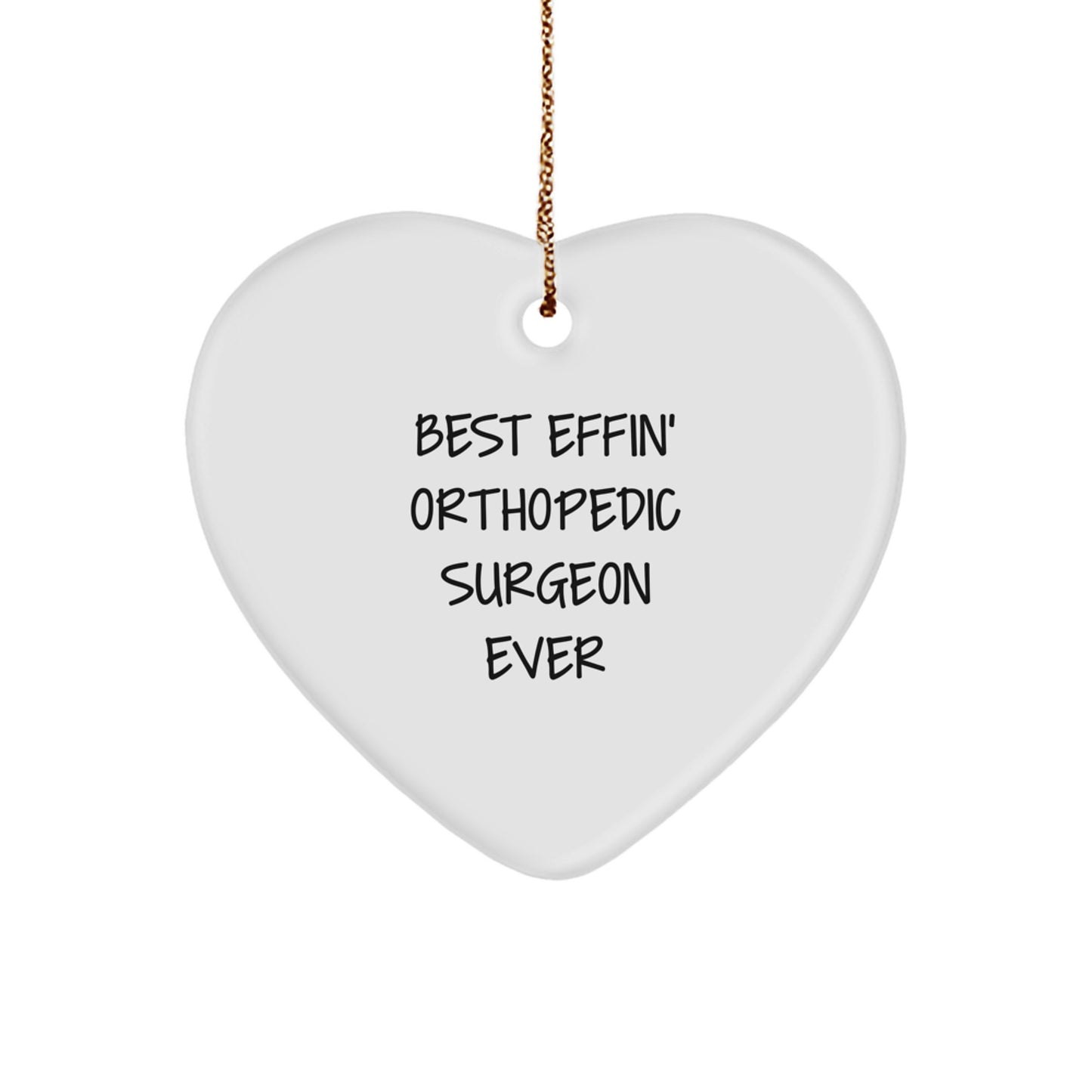 Orthopedic Surgeon Keepsake Christmas Ornament for Him Gift - Image 1