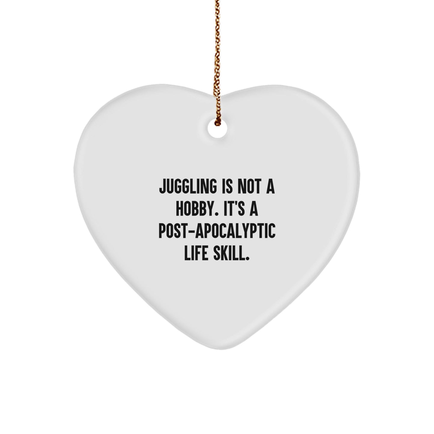 Juggling Keepsake Christmas Ornament for Him Gift - Image 1
