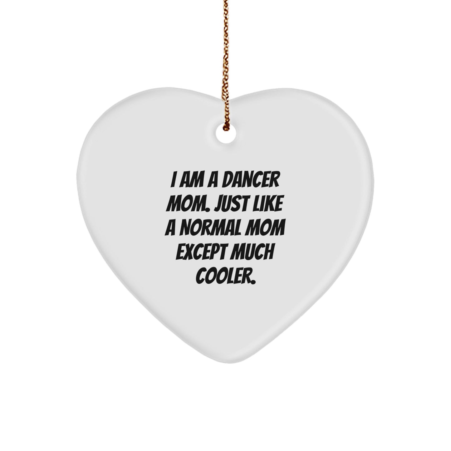 Dancer Keepsake Christmas Ornament for Him Gift - Image 1
