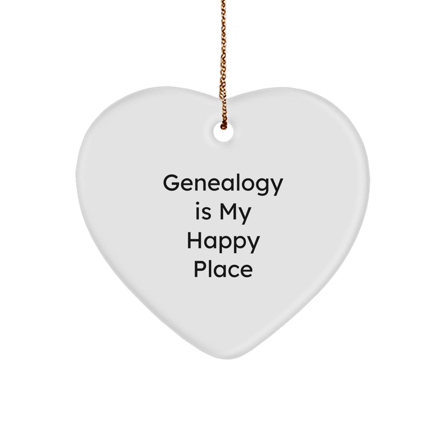 Heartfelt Genealogy Gifts from Men to Women for Family Members on Christmas Unique Ornaments - Image 1