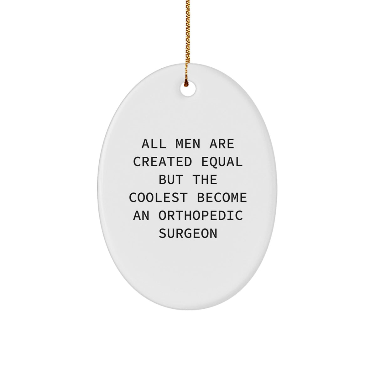Orthopedic Surgeon Christmas Ornament Idea for Coworkers Team Gift - Image 1