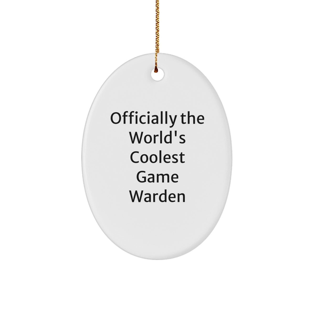 Game Warden Keepsake Christmas Unique Gift for Him – Officially the World's - Image 1