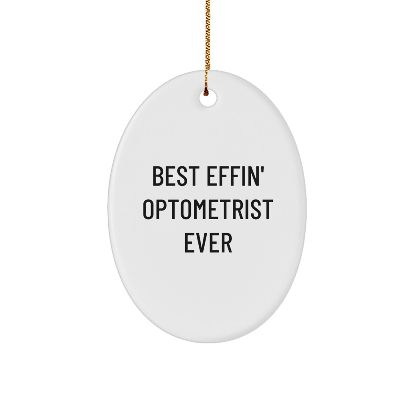 Optometrist Keepsake Christmas Ornament for Him Gift - Image 1