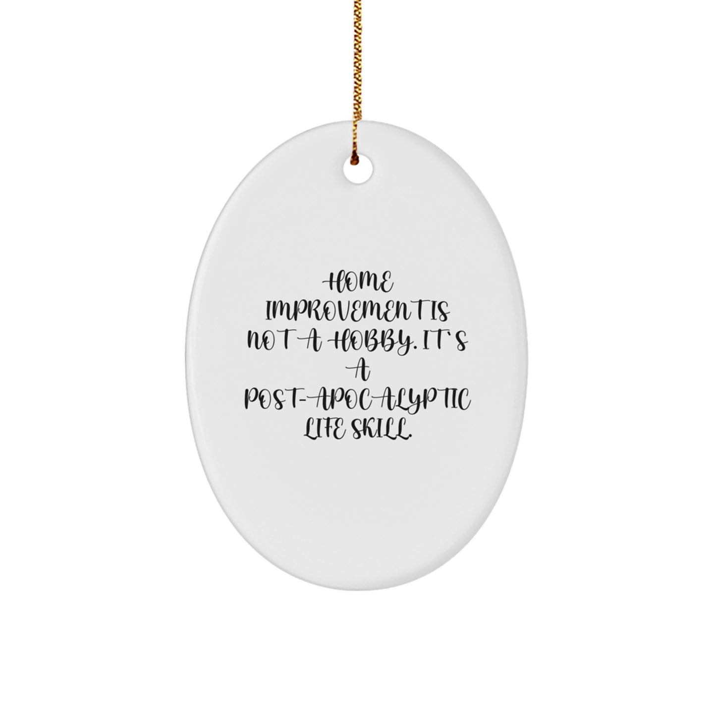 Home Improvement Keepsake Christmas Ornament for Him Holiday Gift - Image 1