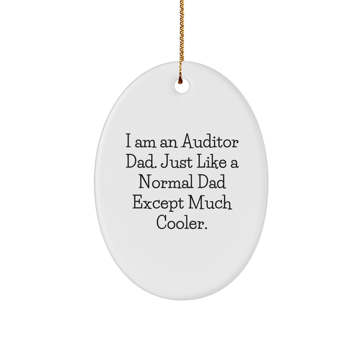 Auditor Christmas Ornament Idea Gift for Coworkers - Image 1