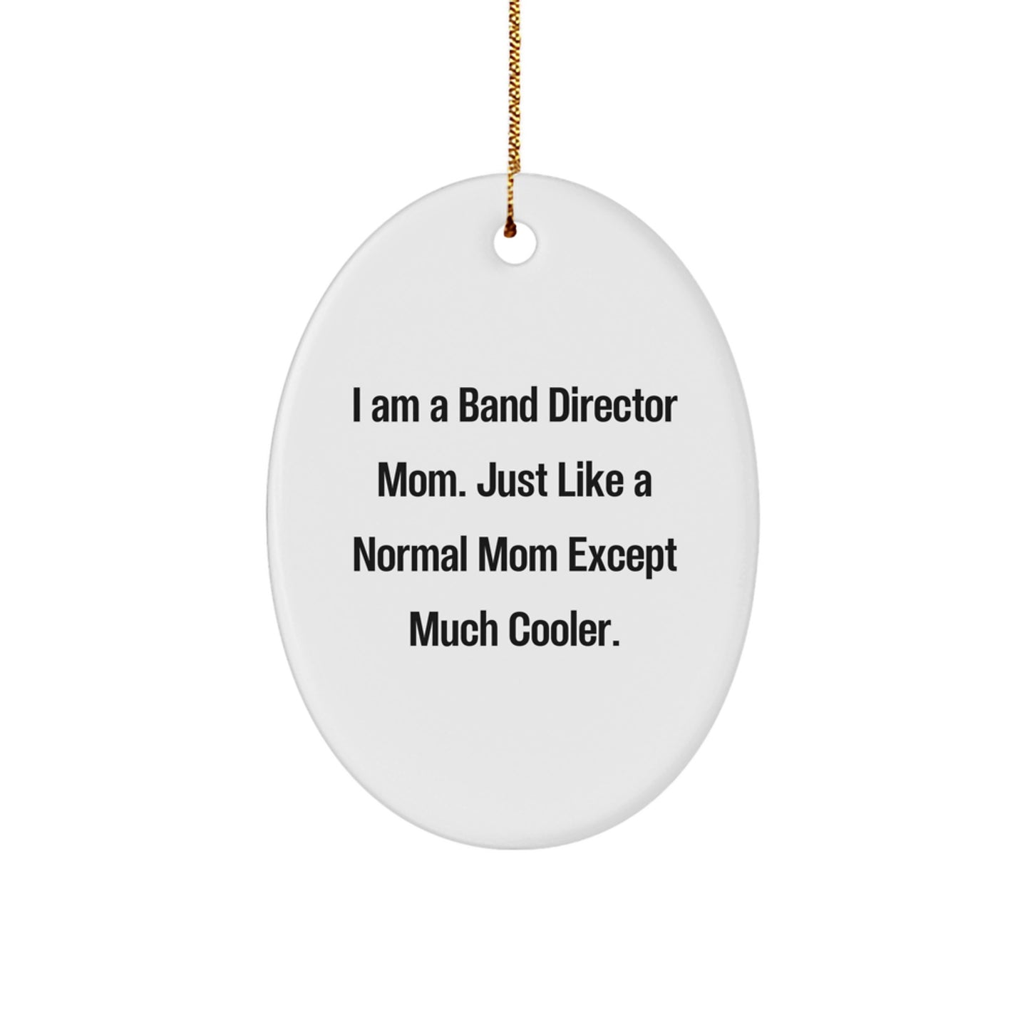 Band Director Keepsake Christmas Ornament for Him Holiday Gift - Image 1