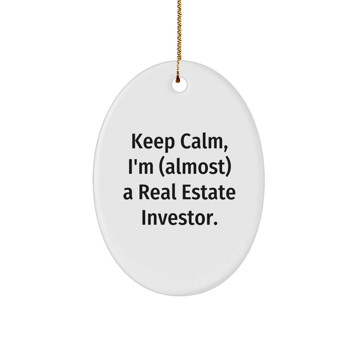 Real Estate Investor Favorite Christmas Ornament for Kids Gift - Image 1