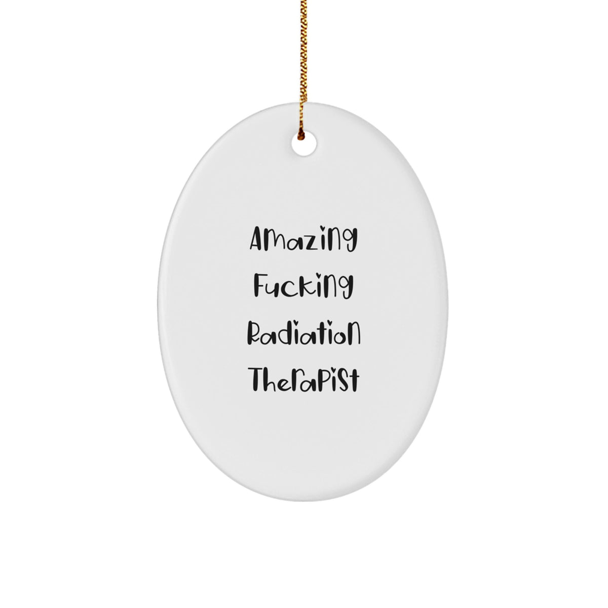 Christmas Gift for Her Radiation Therapist Keepsake Ornament Present - Image 1