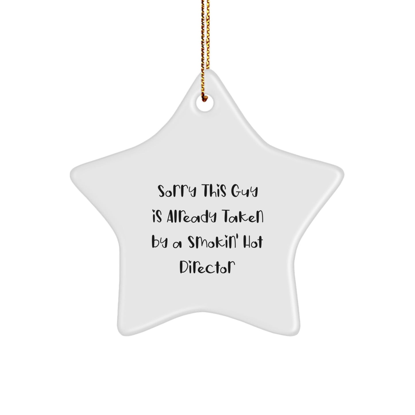 Funny Director Star Ornament Gifts from Men to Women Friends Family for Christmas Unique Ideas - Image 1