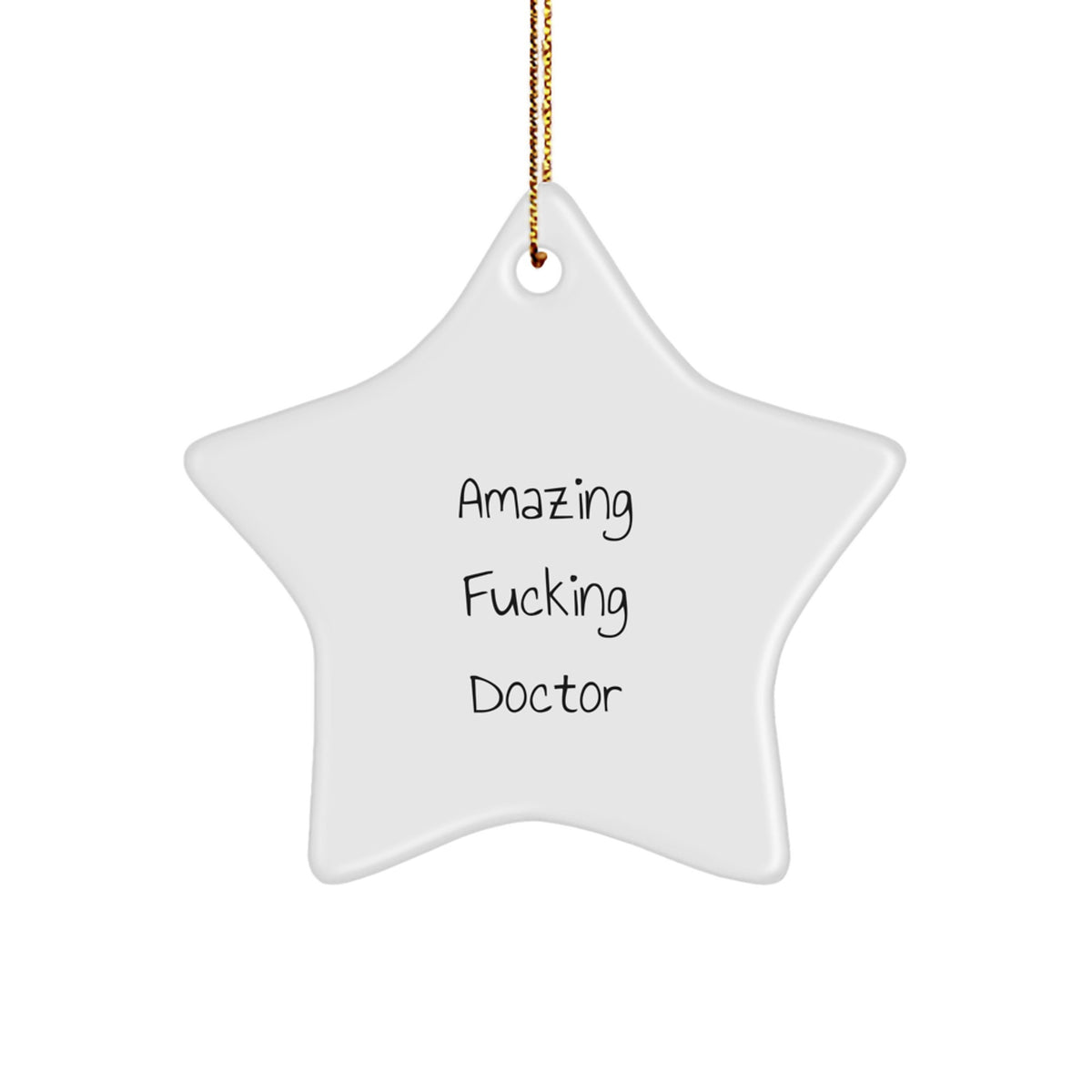 Essential Doctor Christmas Ornament Gift for a Best Friend - Amazing - Image 1