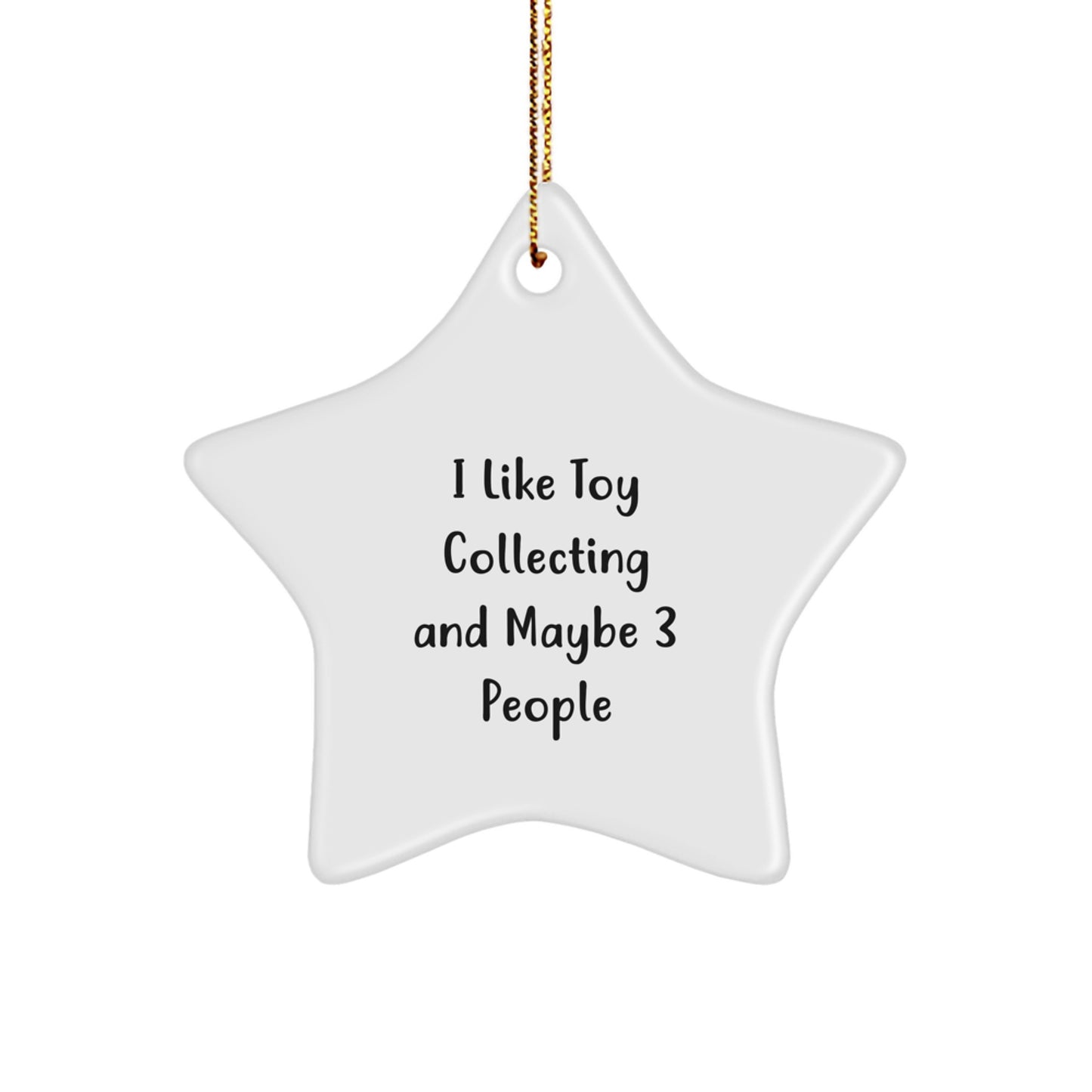 Funny Toy Collecting Gifts for Men Who Love Star Ornaments from Friends, Unique Christmas Unique Gifts for Toy Lovers, Star Shaped Decoration - Image 1